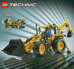 LEGO 8068 instructions page 73 – build guide