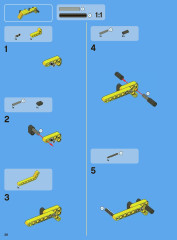 LEGO 8069 instructions page 38 – build guide