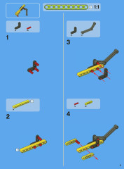 LEGO 8069 instructions page 9 – build guide