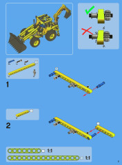 LEGO 8069 instructions page 3 – build guide