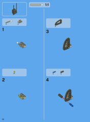 LEGO 8069 instructions page 50 – build guide