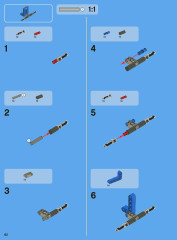 LEGO 8069 instructions page 62 – build guide