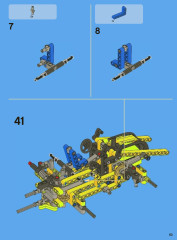 LEGO 8069 instructions page 63 – build guide