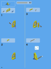 LEGO 8069 instructions page 68 – build guide