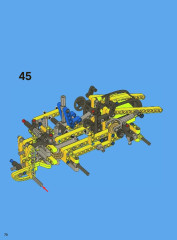 LEGO 8069 instructions page 70 – build guide