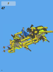 LEGO 8069 instructions page 72 – build guide