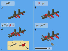 LEGO 8070 instructions page 12 – build guide