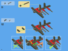 LEGO 8070 instructions page 14 – build guide