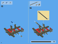 LEGO 8070 instructions page 16 – build guide