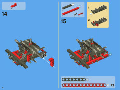 LEGO 8070 instructions page 18 – build guide