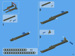 LEGO 8070 instructions page 23 – build guide