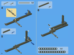 LEGO 8070 instructions page 24 – build guide