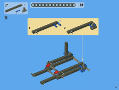 LEGO 8070 instructions page 27 – build guide