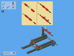 LEGO 8070 instructions page 28 – build guide