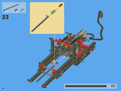 LEGO 8070 instructions page 32 – build guide