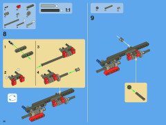 LEGO 8070 instructions page 36 – build guide