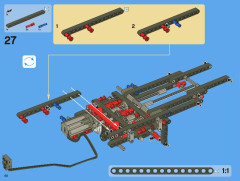 LEGO 8070 instructions page 40 – build guide