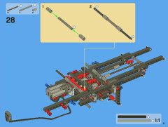 LEGO 8070 instructions page 41 – build guide