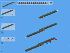 LEGO 8070 instructions page 42 – build guide