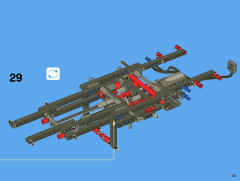 LEGO 8070 instructions page 43 – build guide