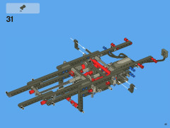 LEGO 8070 instructions page 45 – build guide