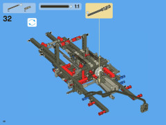 LEGO 8070 instructions page 46 – build guide