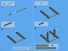 LEGO 8070 instructions page 52 – build guide