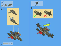 LEGO 8070 instructions page 58 – build guide