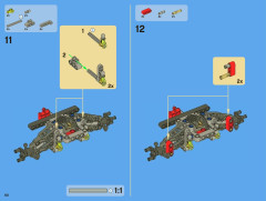 LEGO 8070 instructions page 60 – build guide
