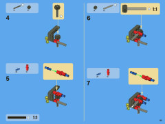 LEGO 8070 instructions page 63 – build guide