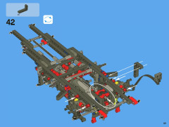 LEGO 8070 instructions page 69 – build guide