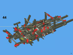 LEGO 8070 instructions page 73 – build guide