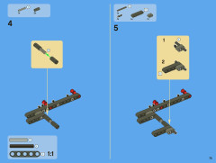 LEGO 8070 instructions page 75 – build guide