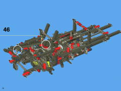 LEGO 8070 instructions page 78 – build guide