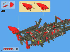 LEGO 8070 instructions page 80 – build guide