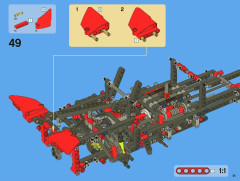 LEGO 8070 instructions page 81 – build guide