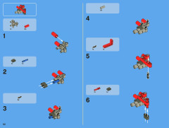 LEGO 8070 instructions page 82 – build guide