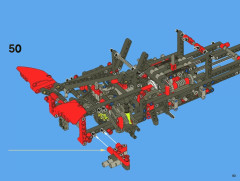 LEGO 8070 instructions page 83 – build guide