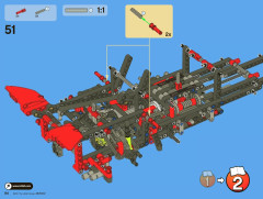 LEGO 8070 instructions page 84 – build guide
