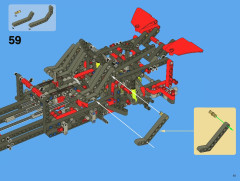 LEGO 8070 instructions page 11 – build guide