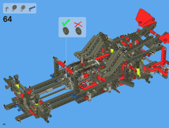 LEGO 8070 instructions page 20 – build guide