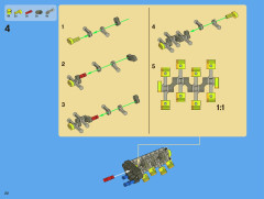 LEGO 8070 instructions page 22 – build guide
