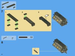 LEGO 8070 instructions page 24 – build guide