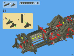LEGO 8070 instructions page 33 – build guide