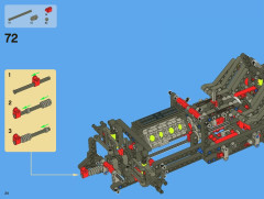LEGO 8070 instructions page 34 – build guide