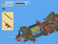 LEGO 8070 instructions page 35 – build guide