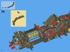LEGO 8070 instructions page 36 – build guide