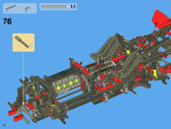 LEGO 8070 instructions page 38 – build guide