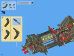 LEGO 8070 instructions page 40 – build guide