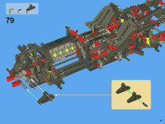 LEGO 8070 instructions page 41 – build guide